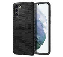 Spigen Liquid Air vāciņš Samsung Galaxy S21 - Matte Black - s21 protective cover, spigen s21 accessories