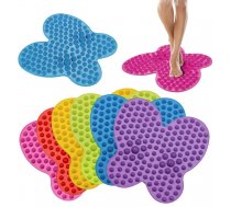 Akupresūras akupunktūras paklājs, masāžas paklājiņš pēdām, Dažādas krāsas | Futzuki Reflexology Foot Massage Mat