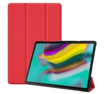 Samsung Galaxy Tab S5e 10.5" (T720/T725) Tri-fold Stand Cover Case, Red | Vāks Apvalks Pārvalks Grāmatiņa Planšetdatoram