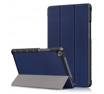 Huawei MediaPad M5 Lite 8.0" Tri-fold Stand Cover Case, Dark Blue | Vāks Apvalks Pārvalks Grāmatiņa Planšetdatoram