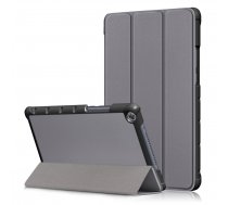 Huawei MediaPad M5 Lite 8.0" Tri-fold Stand Cover Case, Gray | Vāks Apvalks Pārvalks Grāmatiņa Planšetdatoram