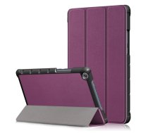 Huawei MediaPad M5 Lite 8.0" Tri-fold Stand Cover Case, Purple | Vāks Apvalks Pārvalks Grāmatiņa Planšetdatoram