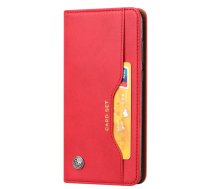 Huawei P20 Pro 2018 (CLT-L09, L29) PU Leather Wallet Case Cover, Red | Telefona Vāciņš Maciņš Apvalks Grāmatiņa