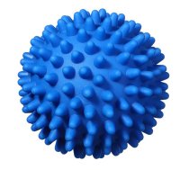 Masāžas Bumbiņa "Ezītis" Jogas Fitnesa Bumba ar Tapām Akupunktūra Terapija, Zils| Spiked Massage Ball Therapy Trigger Point Yoga Myofascial