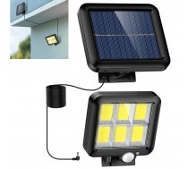 Āra Apgaismojums Dārza Nakts Lampa uz Saules Baterijas ar Kustības un Krēslas Sensoriem, 120 LED | Outdoor Garden Light Solar Night Lamp