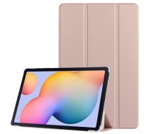 Samsung Galaxy Tab A7 10.4 (2020) (SM-T500/505) PU Leather Tri-fold Stand Protective Tablet Case Cover, Pink | Planšetdatora Maciņš Vāciņš Apvalks Grāmatiņa