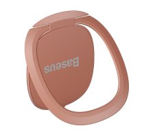 Baseus Aluminium Holder Privity Ring Bracket, Pink | Alumīnija Telefona Gredzens Riņķis Turētājs