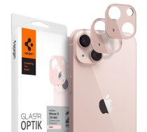 Apple iPhone 13 / 13 mini 6.1'' Spigen Full Camera Tempered Glass 2 pcs., Pink | Pilns Kameras Aizsargstikls 2 gab.