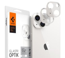 Apple iPhone 13 / 13 mini 6.1'' Spigen Full Camera Tempered Glass 2 pcs., Starlight | Pilns Kameras Aizsargstikls 2 gab.