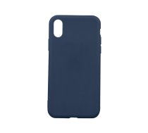 Apple Iphone 11 6.1'' Silicone Color Case Cover, Dark Blue | Silikona Vāciņš Maciņš Apvalks Bampers