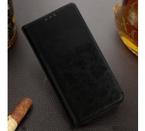 Samsung Galaxy Note 10 (SM-N970F) Book Genuine Leather Special Case Cover, Black | Telefona Maciņš Vāciņš Apvalks Grāmatiņa