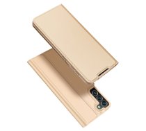 Samsung Galaxy S22+ Plus 5G (SM-S906) DUX DUCIS Magnetic Case Cover, Gold | Telefona Vāciņš Maciņš Apvalks Grāmatiņa