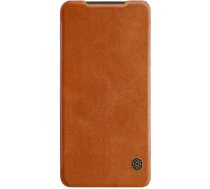 Samsung Galaxy A33 5G (SM-A336) Nillkin Qin Leather Book Case Cover, Brown | Telefona Maciņš Vāciņš Apvalks Grāmatiņa