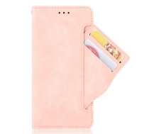 Nokia G10 / G20 Wallet Design Multiple Card Slots Stand Leather Phone Case Cover, Pink | Telefona Vāciņš Maciņš Apvalks Grāmatiņa