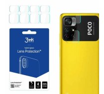 Xiaomi Poco M4 Pro 5G Aizmugurējās Kameras Aizsargstikls, 4 gab. | 3MK Lens Protection Back Camera Hybrid Glass Protector