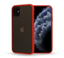 Xiaomi Mi 10 / Mi 10 Pro Vennus Color Button Bumper Case Cover, Red | Telefona Maciņš Vāciņš Apvalks Bampers