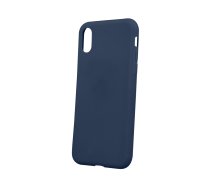 Huawei P30 lite (MAR-LX1M) Matt Silicone Color Case Cover, Dark Blue | Silikona Vāciņš Maciņš Apvalks Bampers