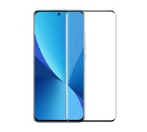 Xiaomi 12 / 12X Aizsargstikls Nillkin 3D CP+ MAX Noapaļots ar Melnām Malām | Tempered Glass Screen Protector