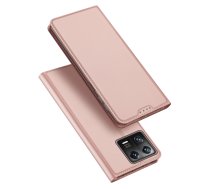 Xiaomi 13 Pro DUX DUCIS Skin Pro Auto-absorbed Leather Cell Phone Case Cover, Pink | Telefona Vāciņš Maciņš Apvalks Grāmatiņa