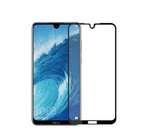 5D Aizsargstikls Huawei Honor 8X Max 2018, Melns Pilna Pārklājuma (Tempered Glass)