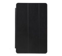 Samsung Galaxy Tab S5e 10.5" (T720/T725) Tri-fold Leather Stand Case Book Cover, Black | Vāks Maks Apvalks Pārvalks Grāmatiņa