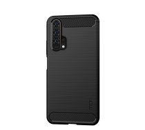 Huawei Honor 20 / 20s / 20 Pro / Nova 5T MOFI JK Carbon Series Case Back Cover, Black | Telefona Maciņš Vāciņš Apvalks Bampers