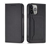 Samsung Galaxy A54 (SM-A546) Magnet Card Pouch Wallet Book Case Cover, Black | Telefona Vāciņš Maciņš Apvalks Grāmatiņa