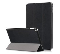 Apple iPad mini 4 (2015), Mini 2019 Trifold Stand PU Leather Cover Case, Black | Planšetes Vāciņš Maciņš Apvalks Grāmatiņa