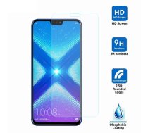 Huawei Honor 8X 2018 (JSN-L11, JSN-L21, JSN-L22) - Aizsargstikls (Šaurs līdz Izliekumiem) | Tempered Glass Screen Protector