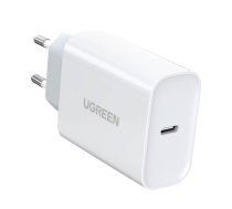 Ugreen CD137 USB Type C Portable Wall Charger Adapter 30W PD3.0, White | Ātrās Uzlādes Ierīce Lādētājs Adapters