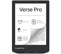 PocketBook Verse Pro e-grāmatu lasītājs, Azure - eBook reader, E-Ink Carta, electronic book