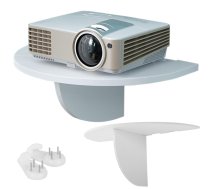 Sienas Kompakts Plaukts Projektoram Grāmatām, 30x15x13 cm | Wall Compact Shelf for Projector Books - cable organizer