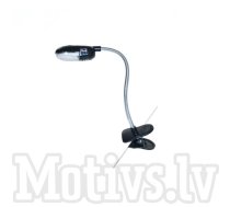 Clip-on e-reader LED reading lamp light - lasīšanas gaisma, LED lampiņa