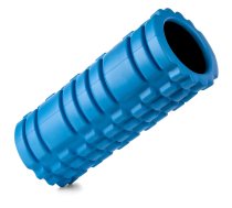 4FIZJO Masāžās Jogas Fitnesa Pilates Putu Rullis, Zils | Yoga Massager Crossfit EVA Foam Roller 32.5x13.5 cm