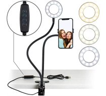 Gredzena Gaisma Pašportreta Turētājam | Ring Light For Selfie Holder