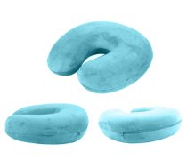 Atmiņas zilais ceļojumu spilvens | Blue memory travel pillow