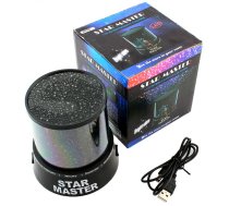Zvaigžņu projektora naktslampa STAR MASTER bez adaptera - night light for bedroom, decorative night lamp, 3D moon lamp