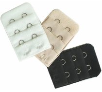 Krūštura pagarinātāji, 3 gab. komplekts (balts, melns, bēšs) - bra extender, lingerie accessories, bra band expander