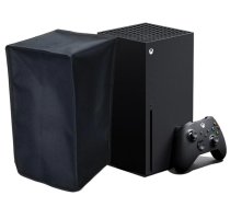 Putekļu aizsargpārvalks Microsoft XBOX Series X konsolei, melns