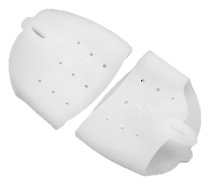 Silikona pirkstu separatori haluksu aizsardzībai, 1 pāris - toe separators, bunion protectors, hallux valgus relief