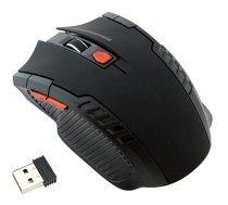 Bezvadu spēļu pele AK303, melna - wireless mouse, gaming mouse, optical mouse
