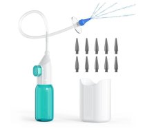 Ausu tīrīšanas irigators DA340, balts/zils - ear irrigator, ear cleaning kit, earwax removal