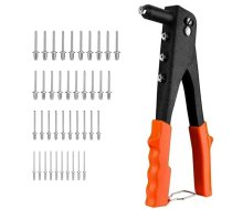 Rokas kniedētājs ar 4 uzgaļiem un 36 kniedēm, 2.4-4.8 mm - power tools, cordless screwdriver, mini chainsaw