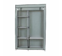 Tekstila drēbju skapis, pelēks - textile wardrobe, fabric wardrobe, folding wardrobe