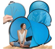 Bakalu KZ1142 pašizveltoša pludmales telts ar UV aizsardzību - beach tent, pop up tent, self assembling tent