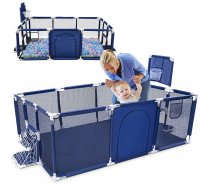 Nicekids Rotaļu mājiņa ar grozu Sausais baseins 235 X 129 cm