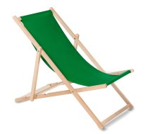 Greenblue GB183 koka atpūtas krēsls, zaļš - deck chair, wooden chair, garden chair