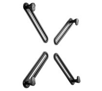 Maclean MC-899 VESA adapteris ekrāniem bez stiprinājuma caurumiem, 13"-27", melns - monitor mount