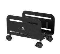 Maclean MC-851 datora statīvs uz riteņiem, līdz 10 kg - computer stand, PC trolley, computer cart on wheels