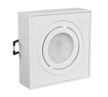Maclean MCE464 W iebūvējams griestu gaismeklis MR16/GU10, balts - recessed spotlight, ceiling fixture